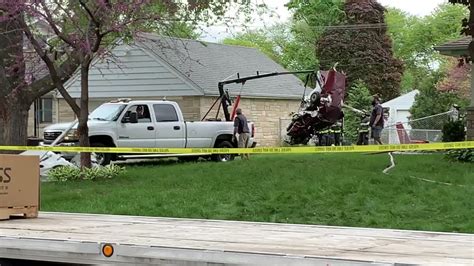 Plane Parts Removed From Wauwatosa Neighborhood After Crash Fox6 News Milwaukee Youtube