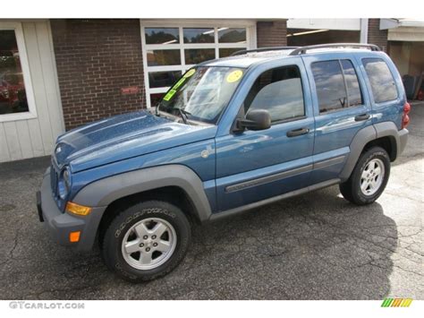 2005 Atlantic Blue Pearlcoat Jeep Liberty Sport 4x4 55488026 Photo 22