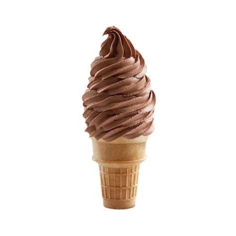 Chocolate Soft Serve Ice Cream Low Calorie Indulgence