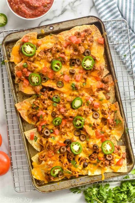 Sheet Pan Nachos Simple Joy