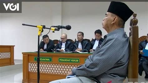 Panji Gumilang Jalani Sidang Pembacaan Eksepsi Kasus Penistaan Agama Di