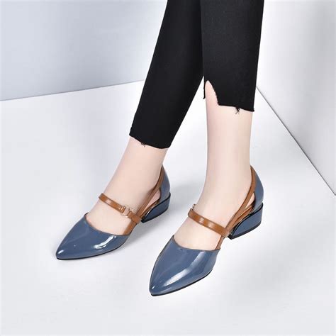 🔥flash sale🔥Women's New Belt Buckle Solid Color Leather Casual Shoes – hellohobot