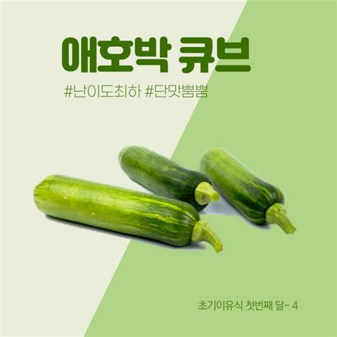 초기이유식 애호박 소고기미음 애호박큐브 만들기 난이도최하 네이버 블로그