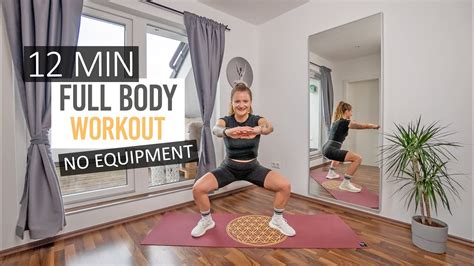 Min Fullbody Workout No Equipment Intervall Workout Hiit