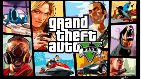 Grand Theft Auto 5 Poster - Etsy