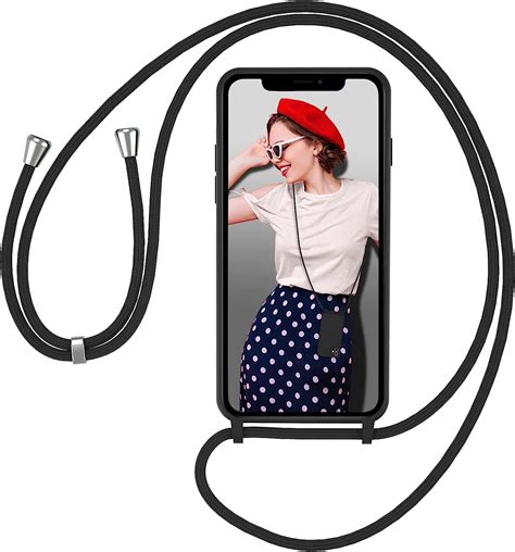 Ueebai Crossbody Lanyard Phone Case For Iphone Pro Max Silicone