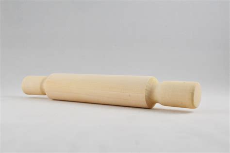 Smooth Wooden Roller - Dough Animal Play Dough