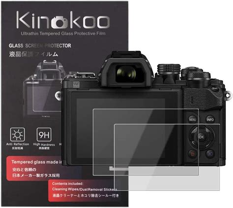 Amazon kinokoo 液晶保護フィルム OLYMPUS デジタルカメラ PEN E PL10 E M1 E M1 Mark II