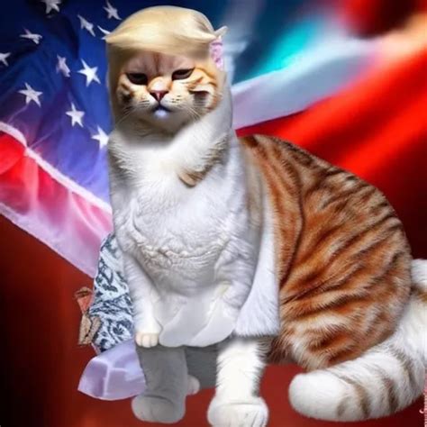 Actual Photo Of Donald Trump As Cat Jesus Surprise Me