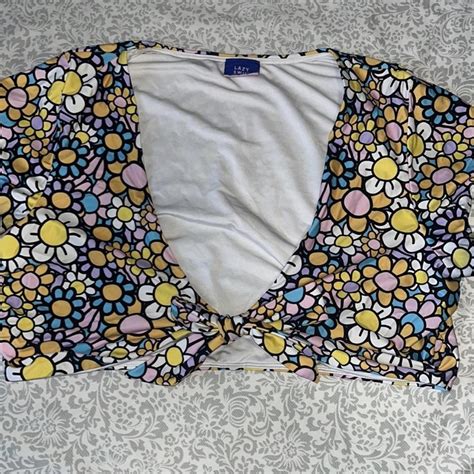 Lazy Oaf Women S Multi Bikini And Tankini Tops Depop