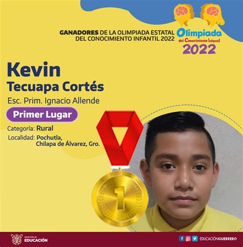 Ganadores De La Olimpiada Estatal Del Conocimiento Infantil 2022