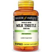 Milk Thistle Mg Capsules Mason Natural Vitasprings