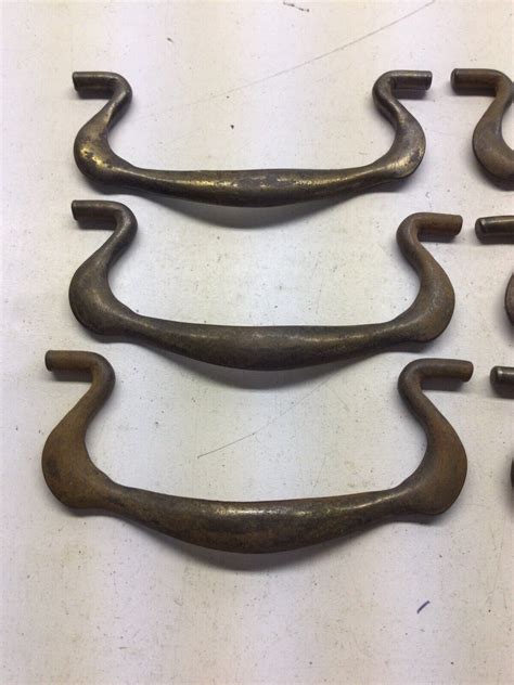 Antique Steel Bails Only For Cast Or Stamped Brass Drawer Pulls Ebay