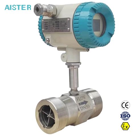 Stainless Steel Turbine Flow Meter Fuel Flowmeter With Lcd Display Oil