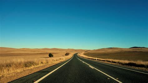 Wallpaper Landscape Hill Sky Field Morning Desert Dirt Road