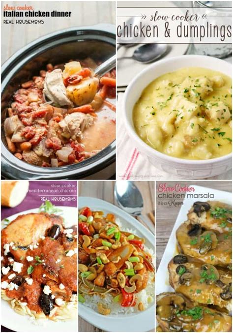 Easy Crock Pot Chicken Recipes For Busy Weeknights Real Housemoms