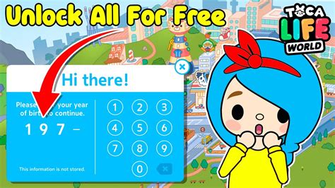 Unlock All Places In Toca Life World For Free 2023 Seller Vintage