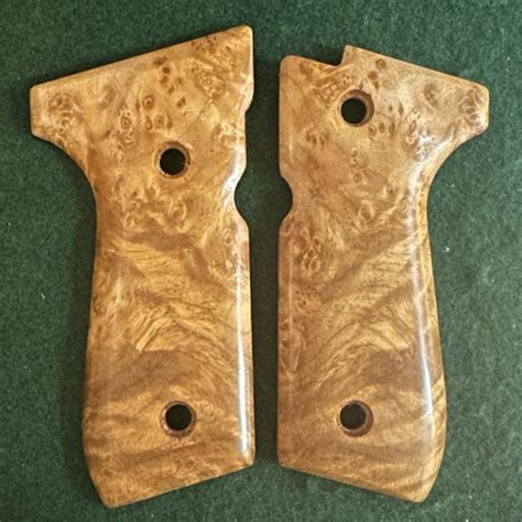 Beretta Fs Maple Burl Texas Grips