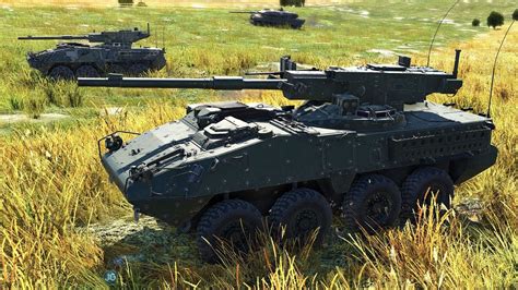 M1128 Stryker MGS American Wheeled AFV In War Thunder YouTube