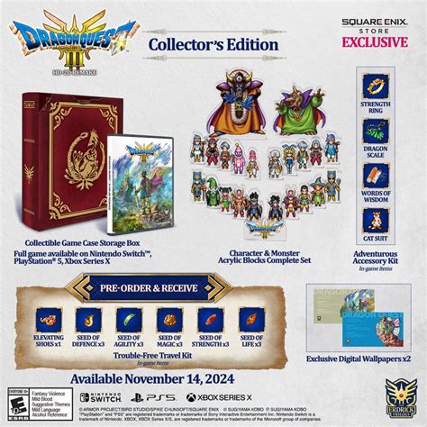 Dragon Quest III HD 2D Remake Reveals Collector S Edition