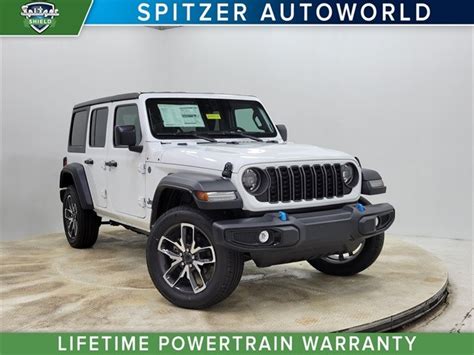 New 2024 Jeep Wrangler 4xe Sport S 4xe Sport Utility In Ontario 24ma330 Spitzer Motors Of