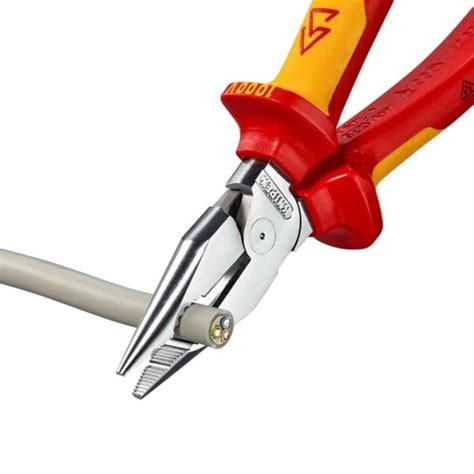 Knipex Vde Insulated Needle Nose Combination Pliers Multi