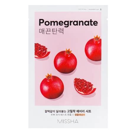 Маска для лица Missha Airy Fit Pomegranate Sheet Mask ᐈ Магазин ...