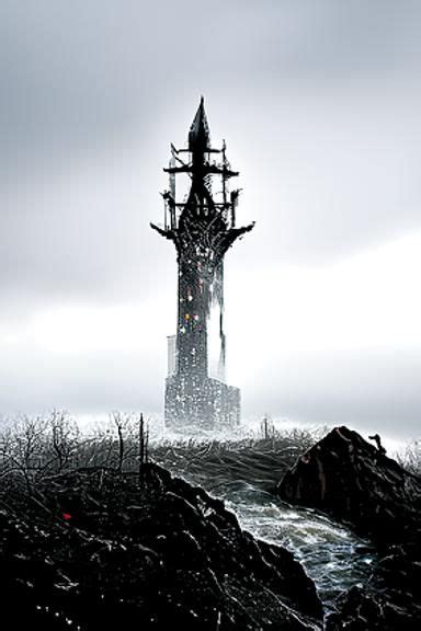 A Dark Ominous And Foreboding Tower 2 Ai Generated Artwork