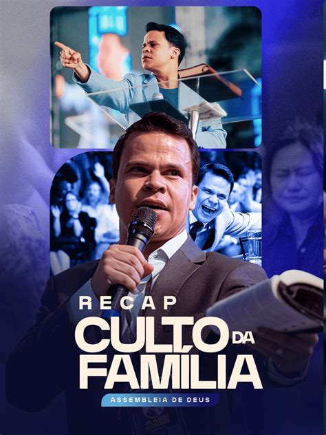 Pós Culto Ou Pós-culto - Carrossel Pós Culto - Criativos do Reino