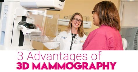 3 Advantages Of 3d Mammography