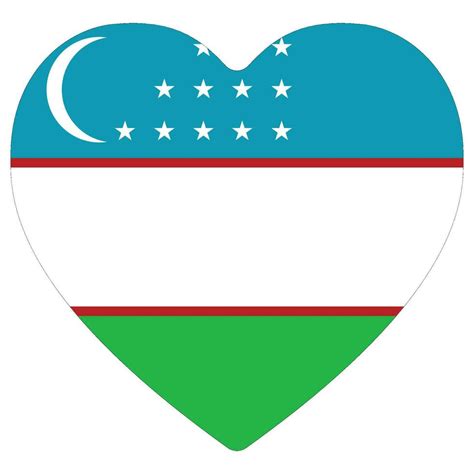 Flag of Uzbekistan. Uzbekistan flag in shape 25862612 Vector Art at ...