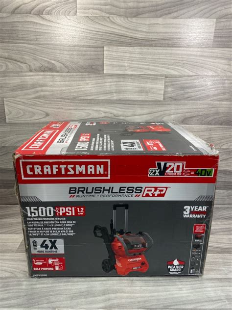 Craftsman V Psi Gpm Gallons Cold Water Battery Pressure