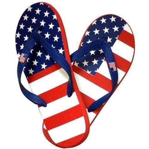 Womens American Flag Flip Flops In 2020 American Flag Shoes Women