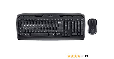 Logitech K330 Wireless Desktop Keyboard and Wireless Mouse Combo ...
