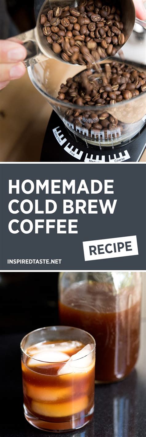 How To Make Homemade Cold Brew Coffee Recipe Homemade Cold Brew