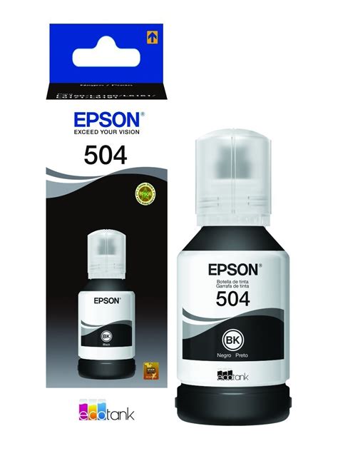 Epson T504 Botella De Tinta Negra Compu Store S A C