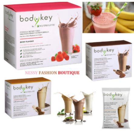 Ready Stock NEW Amway Nutrilite BodyKey Body Key Meal Replacement Shake