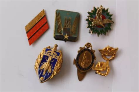 Lot De Diver Insignes Militaires Eur Picclick Fr