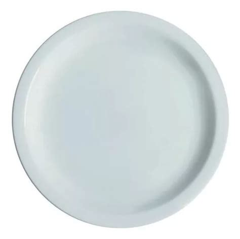 Platos de mesa planos de porcelana Germer Iguaçu 25 5 cm Cx C 24