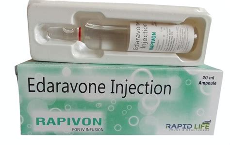 Rapidlife Edaravone Injection Ml Mg Packaging Type Glass