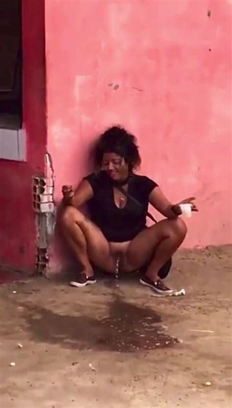 Real Drunk Latina Girl Pisses In Public Thisvid