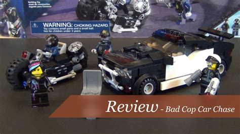 Review The Lego Movie Bad Cop Car Chase Lego Set 70819 Youtube