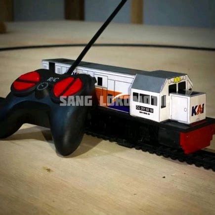 Jual Rc Miniatur Kereta Api Indonesia Lokomotif Cc Mesin Rc