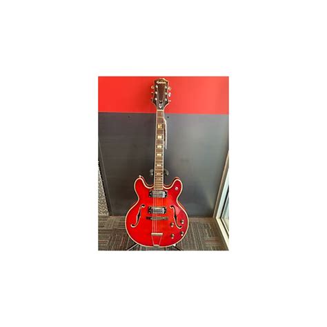 Used Epiphone Used Epiphone Ea 250 Red Hollow Body Electric Guitar Red Guitar Center