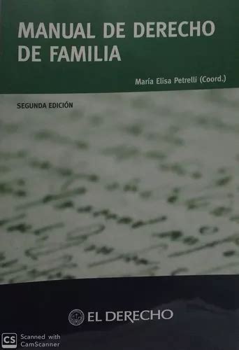 Manual De Derecho De Familia Petrelli Coordinador De Petrelli