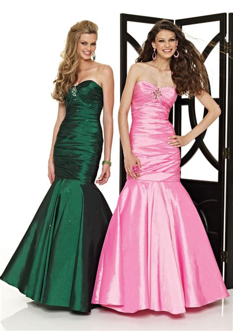 Strapless Long Green Mermaid Prom Dress