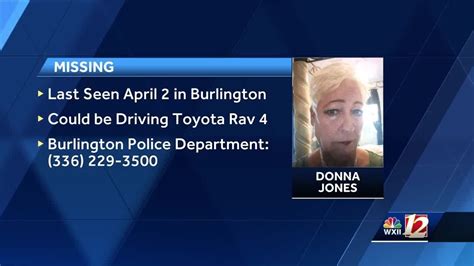 Burlington Police Searching For Missing Woman Youtube