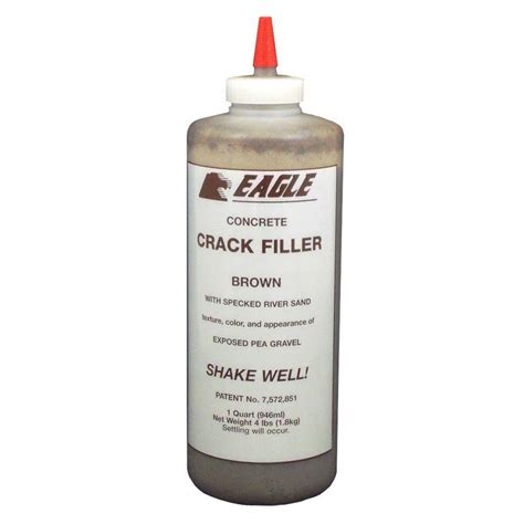 Eagle 1 qt. Bottle of Crack Filler for Brown Exposed Aggregate Concrete ...