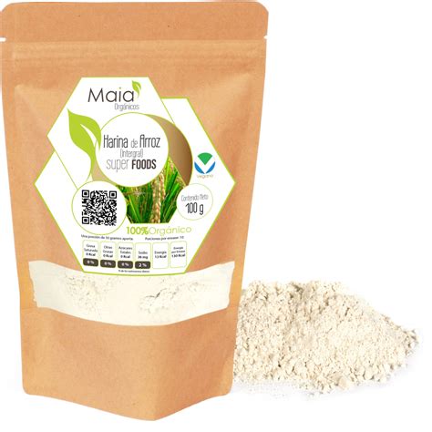 Harina de Arroz Integral Maia Orgánicos