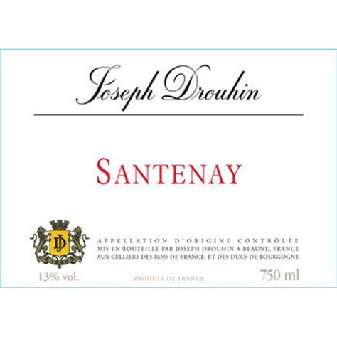 Joseph Drouhin Santenay 2020 Chateau Cellars